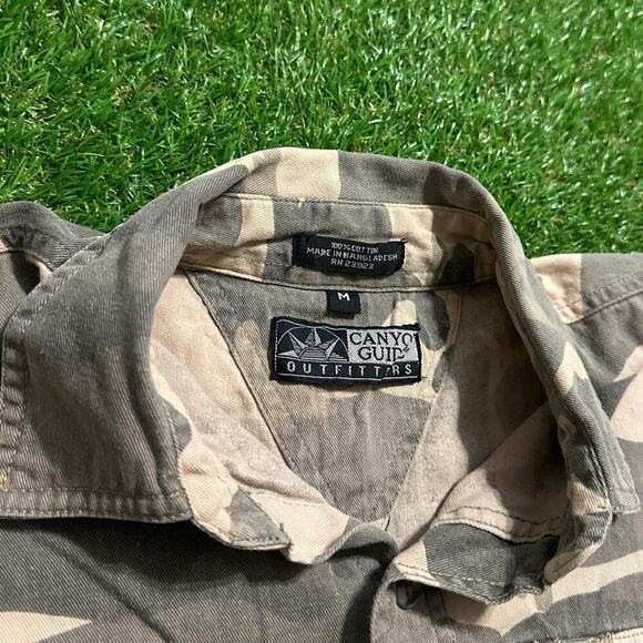 Canyon Guide Outfitters Sleeveless Camo Shirt - Picture 2 of 5